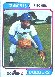 1974 Topps Baseball Cards      620     Al Downing